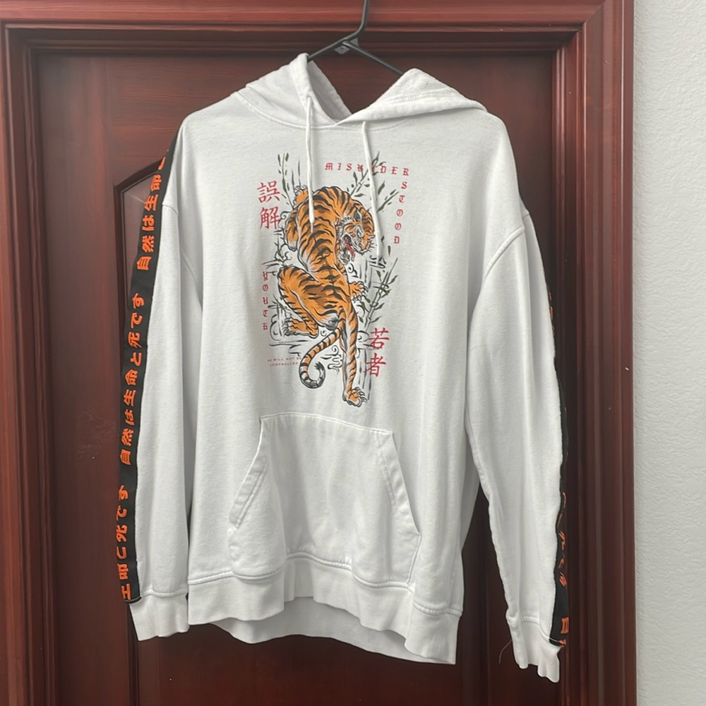 White Tiger Hoodie